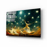 Mysticism Glass Wall Art  || Designer Collection.